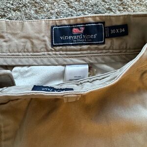 Vineyard Vines Pants Men’s 30x34 Chino Beige Club Pant By Shep & Ian